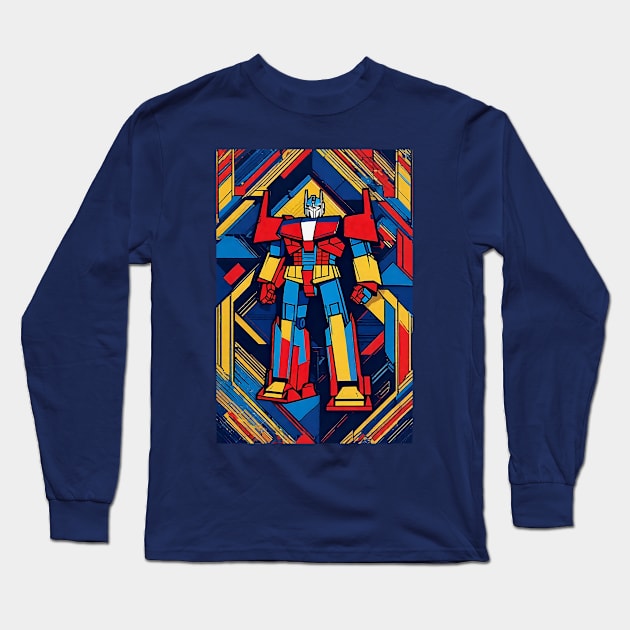 Optimus / Color Pop Long Sleeve T-Shirt by ROH-shuh